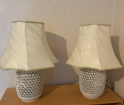 Pair vintage blanc chine - blanc,
