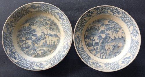 China kraak ming plates 17th - 2,