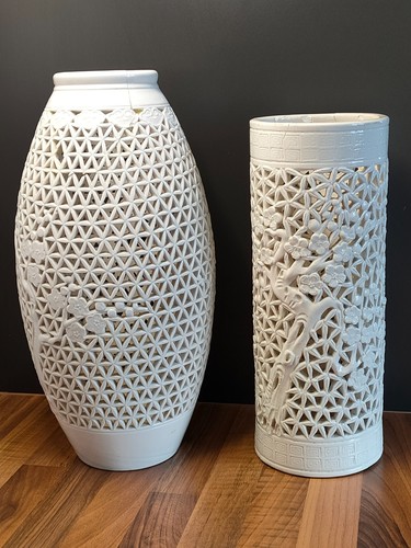 Two chinese blanc chine - 'blanc, de