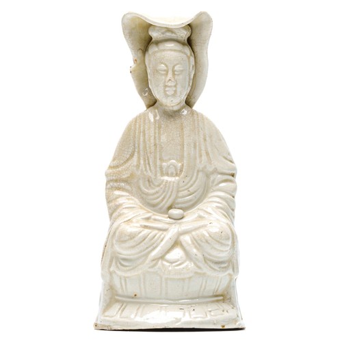 Chinese white figurine blanc - chinese,