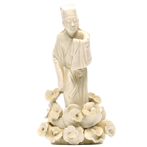 Chinese figurine blanc - figurine, de