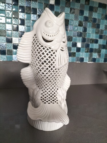Blanc chine fish - fish, lamp
