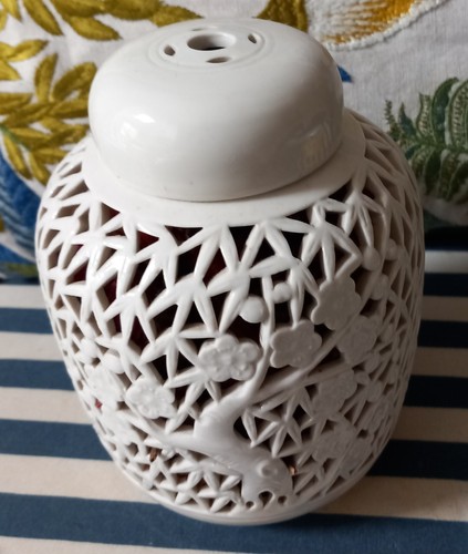 Blanc chine reticulated - blanc,